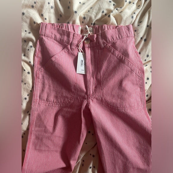 Mollusk Painter Pants pink railroad stripe - Picture 14 of 15